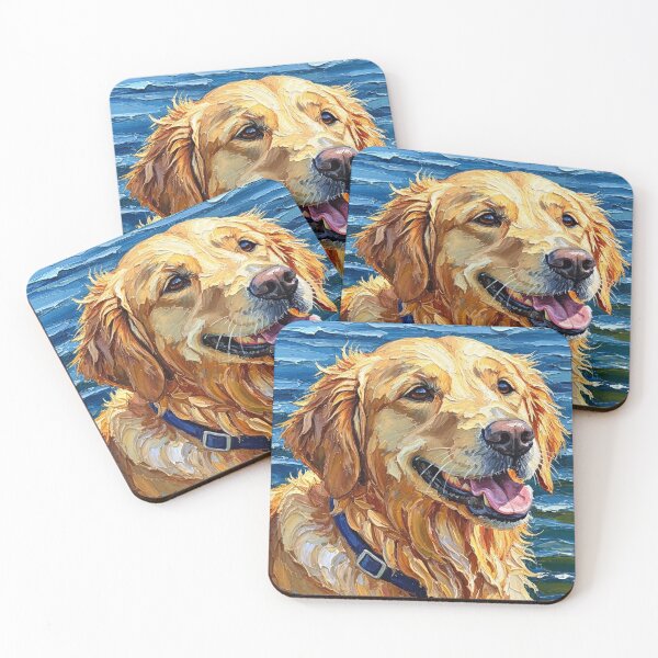 Item preview, Golden retriever designed and sold by LilithsDesires.