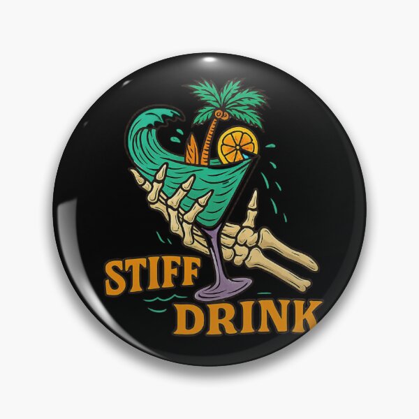 Item preview, Stiff Drink – Funny Skeleton Cocktail Tropic  designed and sold by PhilllandArt.