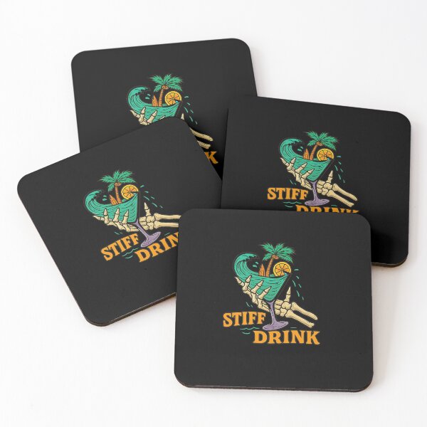 Item preview, Stiff Drink – Funny Skeleton Cocktail Tropic  designed and sold by PhilllandArt.