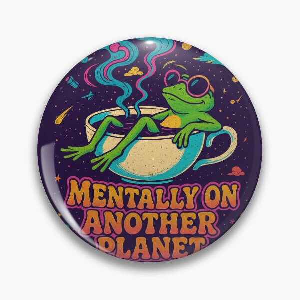 Item preview, Psychedelic Frog in Space designed and sold by The-Radiologist.