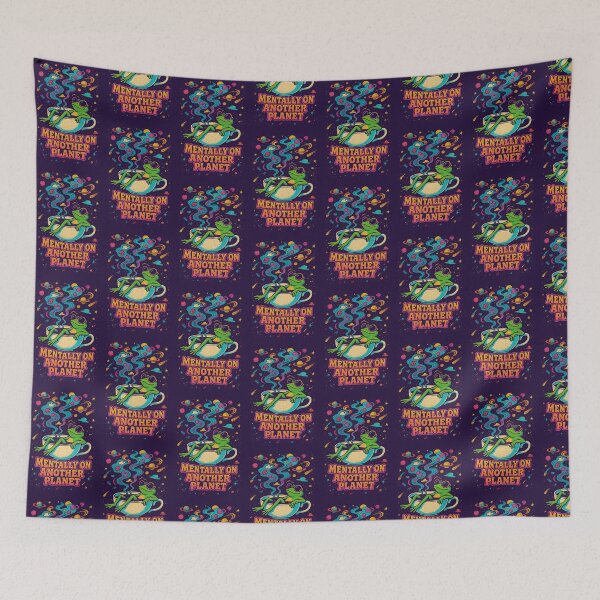 Item preview, Psychedelic Frog in Space designed and sold by The-Radiologist.