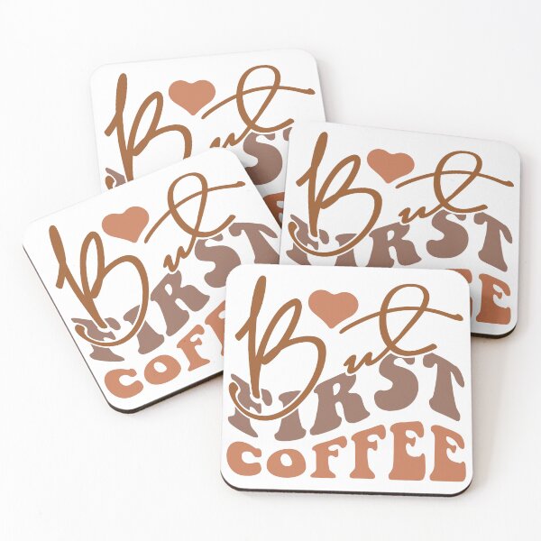 Item preview, But First, Coffee – Classic Coffee Lover Quote designed and sold by artcultreone.
