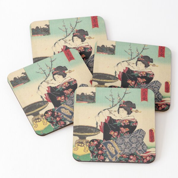 Item preview, One Hundred Beauties of Edo's Famous Places "Surugadai" (Surugadai) designed and sold by RickE.