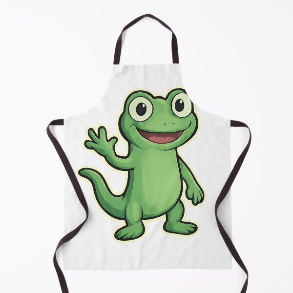 Item preview, Cartoon Lizard Sticker | Fun Animal Design elio Lizard designed and sold by apppilot.