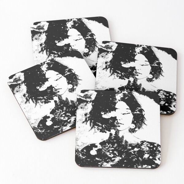 Item preview, Black and white attractive female in abstract design designed and sold by Jennifer Morcom.