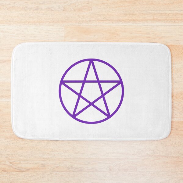 Item preview, Pagan Wiccan Cheeky Witch® Purple Pentacle designed and sold by cheekywitch.