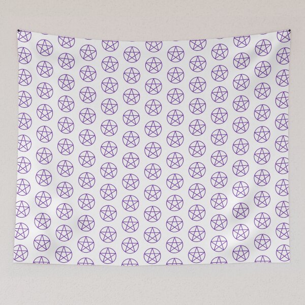 Item preview, Pagan Wiccan Cheeky Witch® Purple Pentacle designed and sold by cheekywitch.