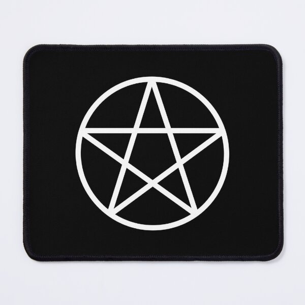 Item preview, Pagan Wiccan Cheeky Witch® White Pentacle designed and sold by cheekywitch.