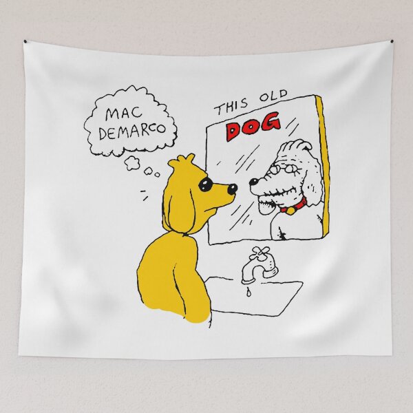 Item preview, Dog Looking Mirror  designed and sold by DeadTired666.