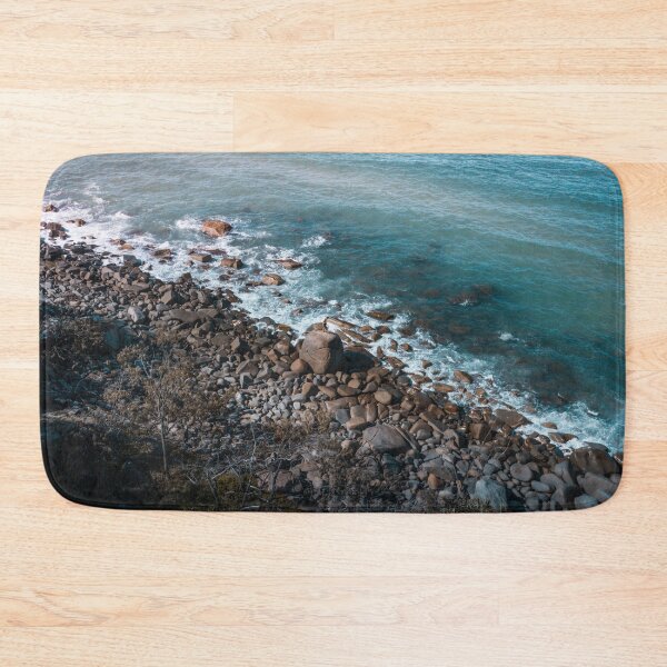 Item preview, Rocky Beach Bathmat designed and sold by Bellaleo21.