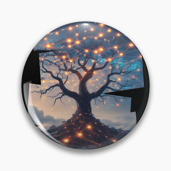 Item preview, Neural network shaped like a tree 1 designed and sold by Neon G.
