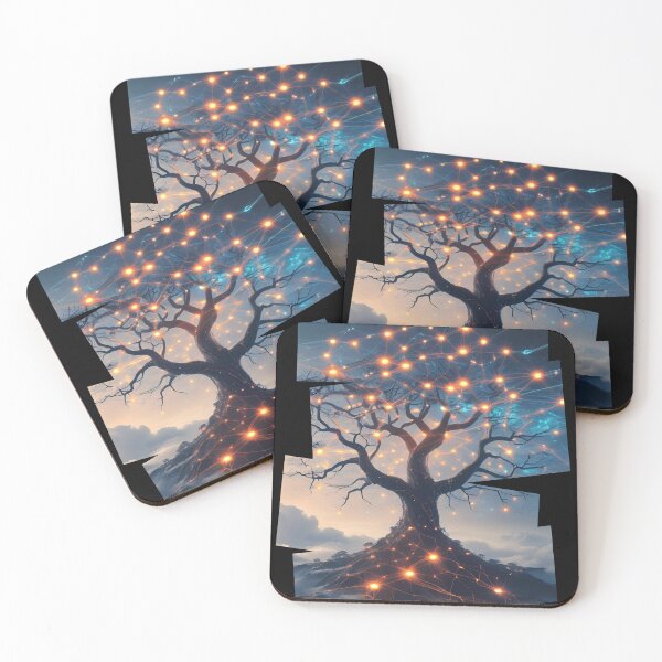 Item preview, Neural network shaped like a tree 1 designed and sold by Neon G.