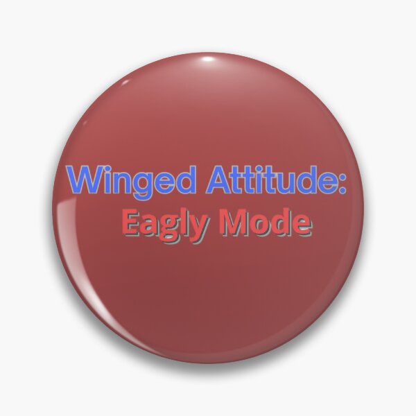 Item preview, Winged Attitude: Eagly Mode designed and sold by Adrianzebrowski.