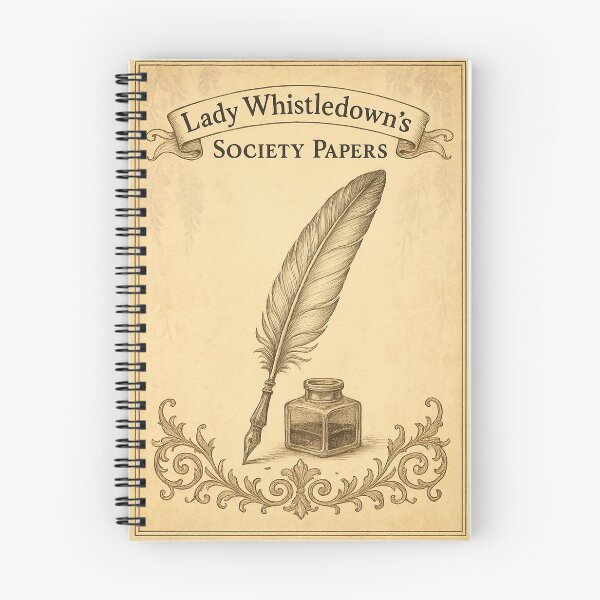 Item preview, Whistledown’s Gazette designed and sold by mav7designs.