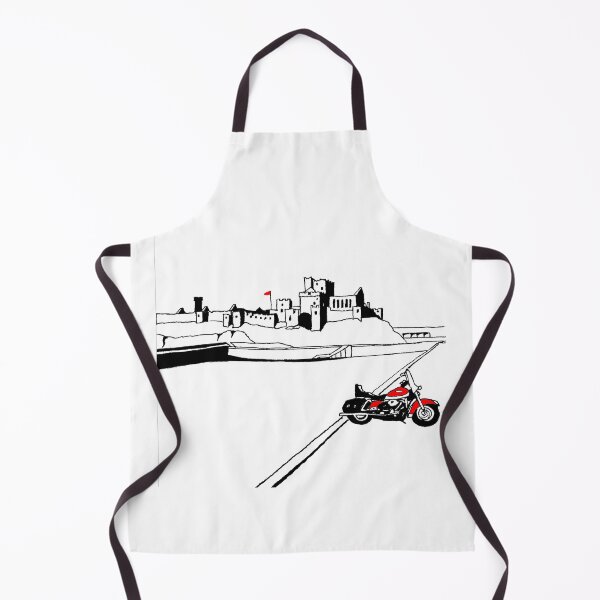 Item preview, Peel Castle and Motorbike designed and sold by Caroline Whittaker.