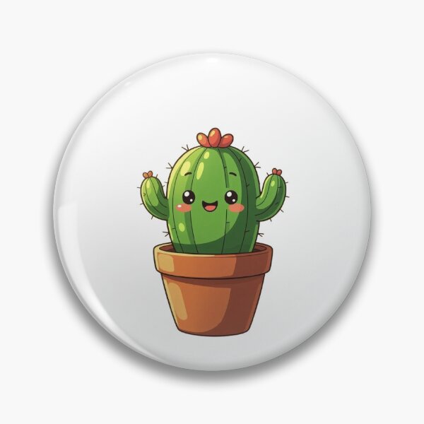 Item preview, Adorable Cute Cactus Sticker designed and sold by ArchanaKatoch.