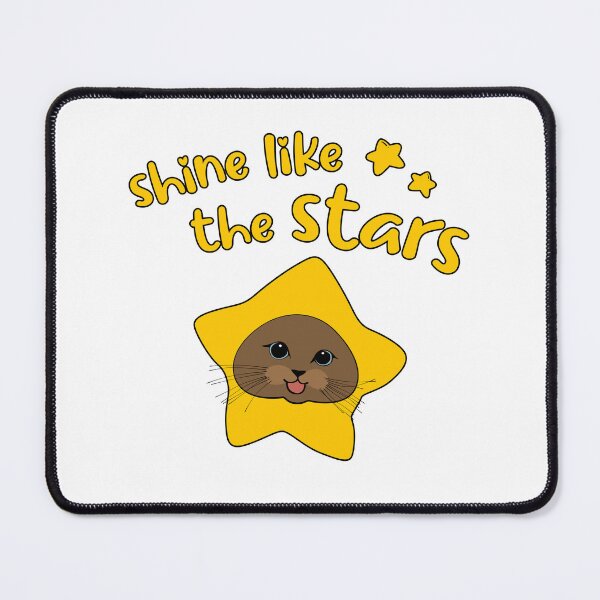 Item preview, Shine like the stars derpy cat designed and sold by KatelynMitalski.