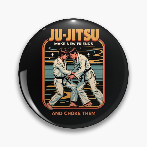 Artikelvorschau, Ju-Jitsu: Finde neue Freunde und erwürge sie entworfen und verkauft von Vintagenaut Co..
