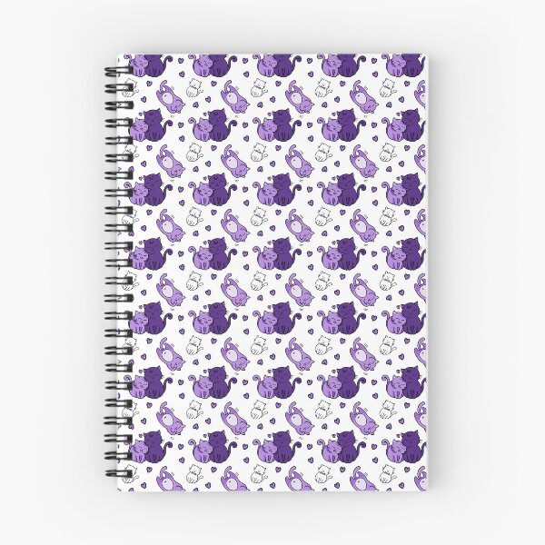 Item preview, Cheeky Witch® Cute Purple Pattern Cat Lovers designed and sold by cheekywitch.