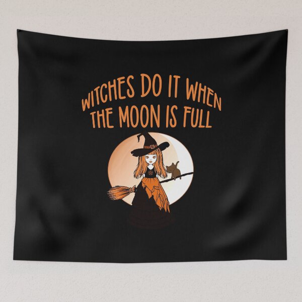 Item preview, Orange Witches Do it when the Moon is Full Cheeky Witch® designed and sold by cheekywitch.