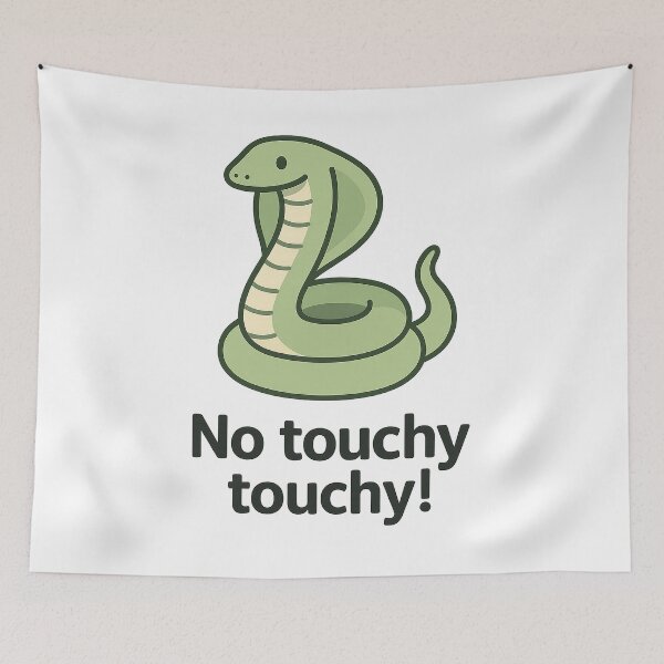 Item preview, No touching allowed! designed and sold by LilithsDesires.