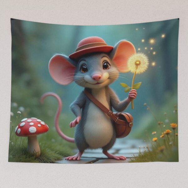 Item preview, Adventurer Mouse designed and sold by WForge - Where thread meets precision.
