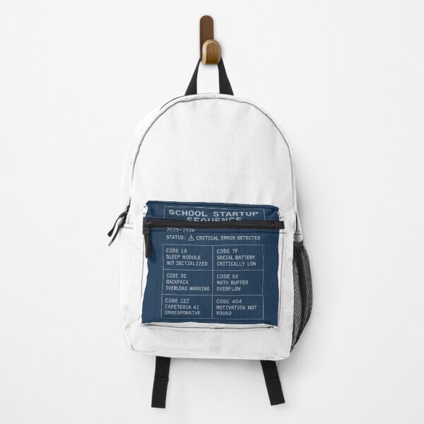 Item preview, School Startup Sequence: Error Codes Detected designed and sold by Moon-Turtle-Dr.