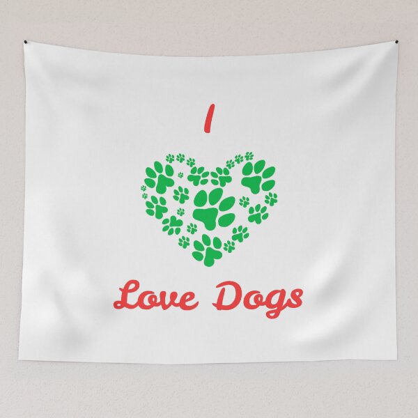 Item preview, I Love Dogs designed and sold by Roshank1347.