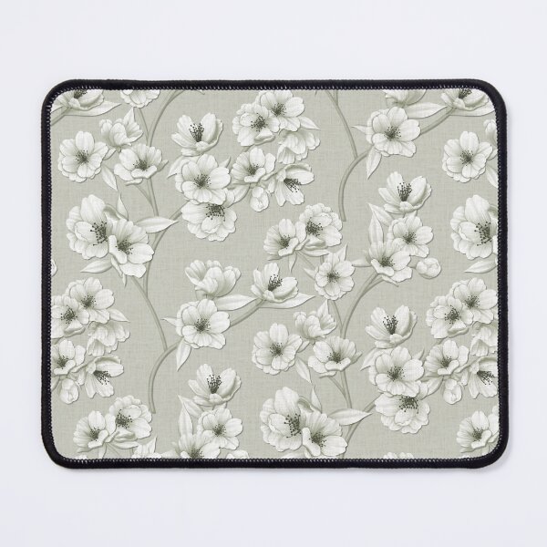 Item preview, Japandi Cherry Blossoms - Modern Textured Floral Pattern designed and sold by chrisdembinski.