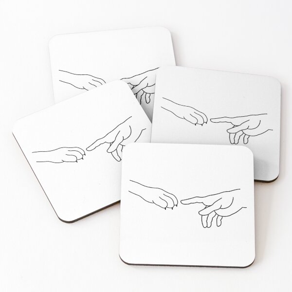 Item preview, The Dog Creation - Paw of Friendship Illustration designed and sold by CurlyDude.