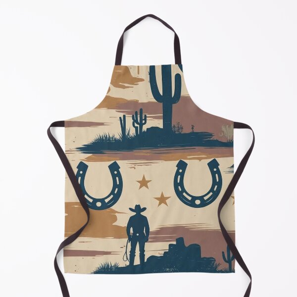 Item preview, Western Desert Landscape Pattern Art designed and sold by Rue Market.