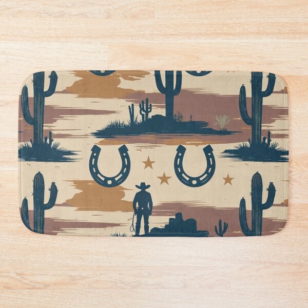 Item preview, Western Desert Landscape Pattern Art designed and sold by Rue Market.
