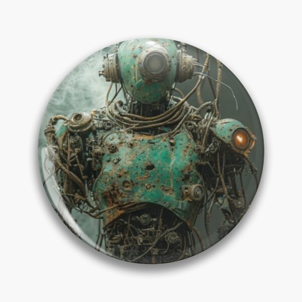 Item preview, Rust and Remnants: A Dystopian Android designed and sold by Virtuals1.