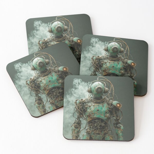 Item preview, Rust and Remnants: A Dystopian Android designed and sold by Virtuals1.