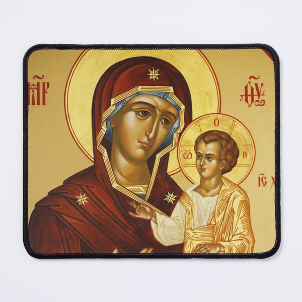 Item preview, Mary Magdalene Russian Christian Orthodox Virgin And Child designed and sold by GuyBlank.