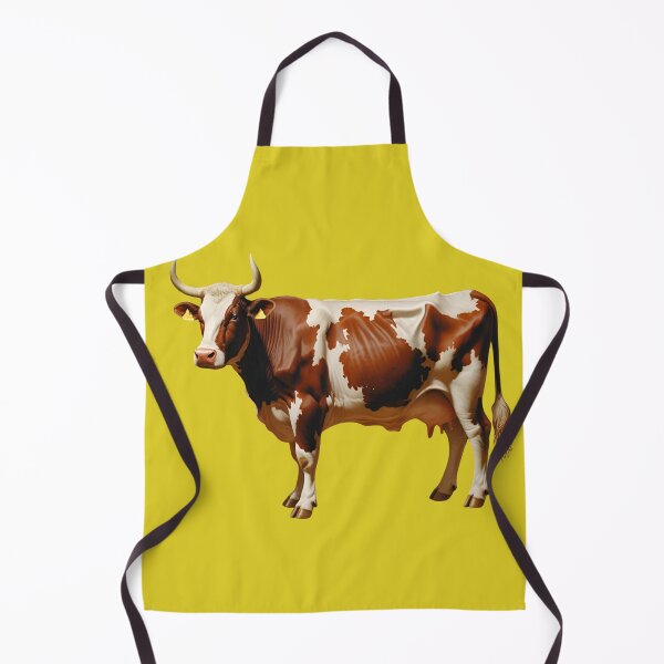 Item preview, Aesthetic Cow Vibes – Cute Full-Body Dutch Cow Illustration designed and sold by Art-Design-EM.