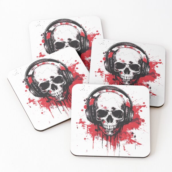 Item preview, Disc jockey de calavera designed and sold by drizzd.