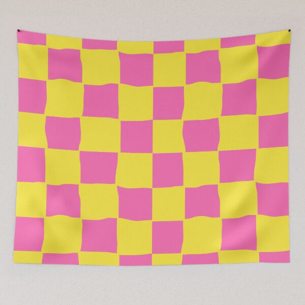 Item preview, Minimalist Checkered Pattern: Serotonin Rush designed and sold by holaitssher.