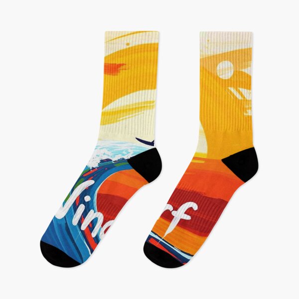 Item preview, Retro Windsurfing – Windsurfing on Waves at Vintage Sunset | Summer Ocean Water Sport. designed and sold by Ralek.