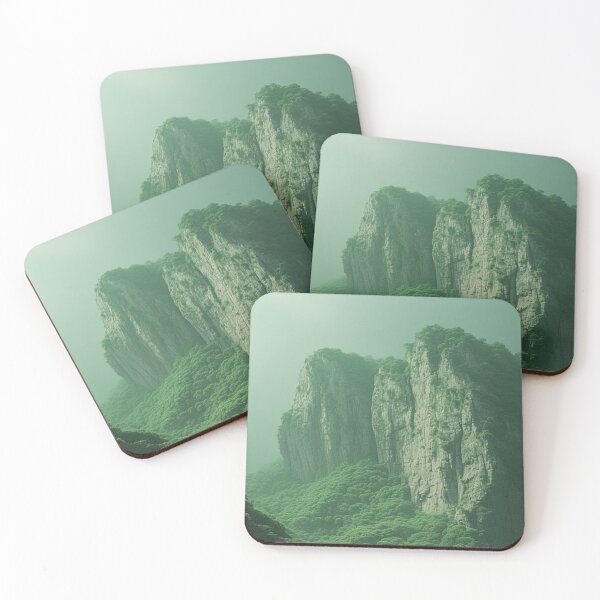 Item preview, Misty Majesty: Tranquil Mountain Forestscape designed and sold by Virtuals1.