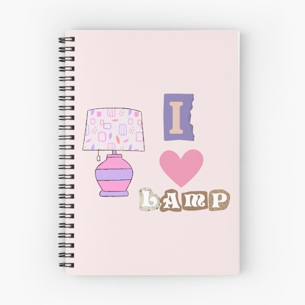 Item preview, I Love Lamp – Cute Retro Aesthetic Illustration designed and sold by FASA's ART.