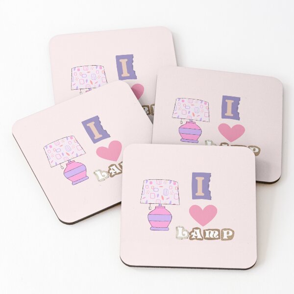 Item preview, I Love Lamp – Cute Retro Aesthetic Illustration designed and sold by FASA's ART.