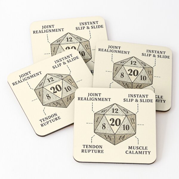Item preview, DnD Dice Humor designed and sold by Moon-Turtle-Dr.