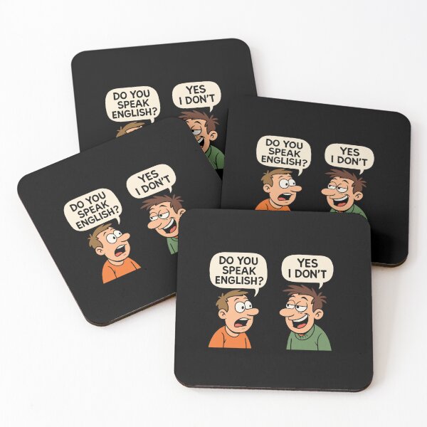 Item preview, Do You speak English? Yes I Don't Funny Gifts for Language Learners designed and sold by WearwolfStudio.