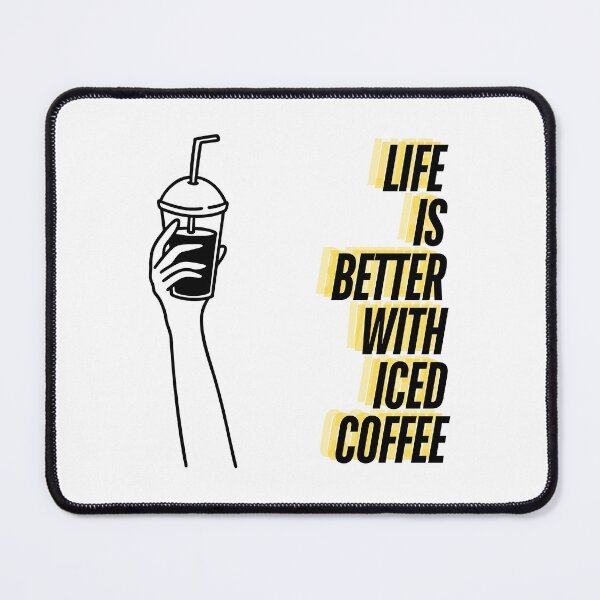 Item preview, Life is better with ıced coffee designed and sold by artshopgalata.