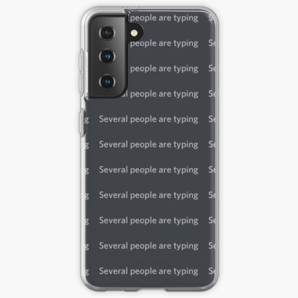 Plusieurs personnes tapent Meme Coque souple Samsung Galaxy