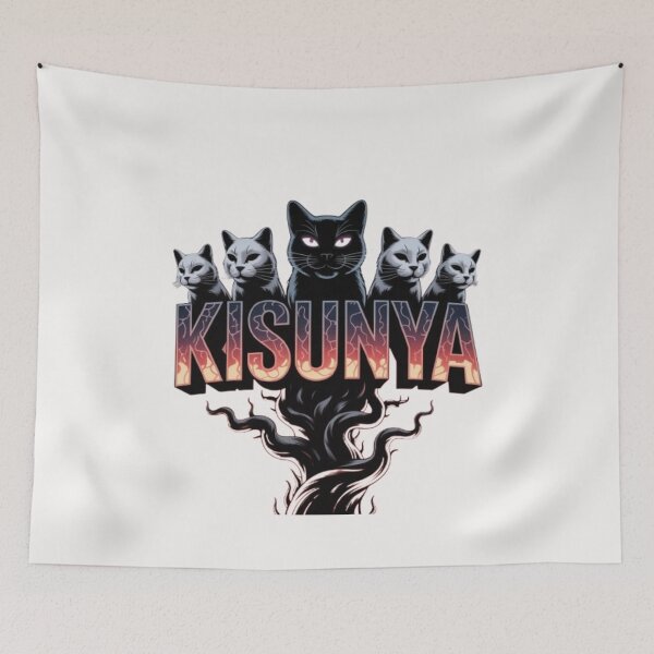 Item preview, Kisunya Mystic Cats – Dark Fantasy Feline Art Illustration designed and sold by dortmond.