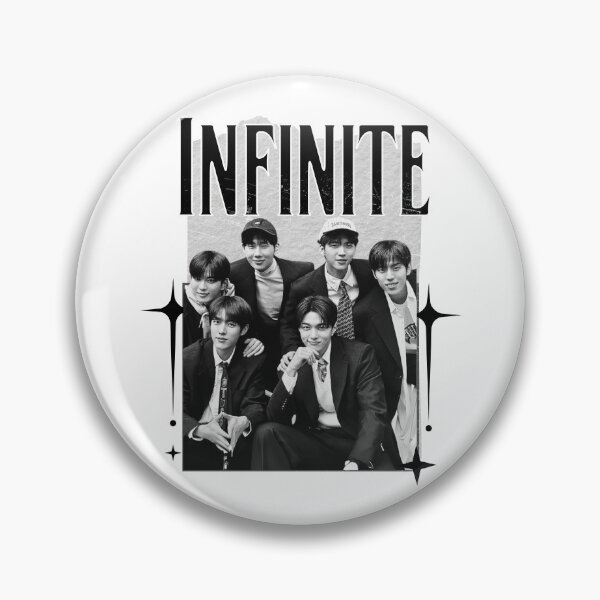 Item preview, Infinite Kpop Boy group Scrapbook Collage Cozy Y2K Vintage Design designed and sold by HELL0WBELLO.