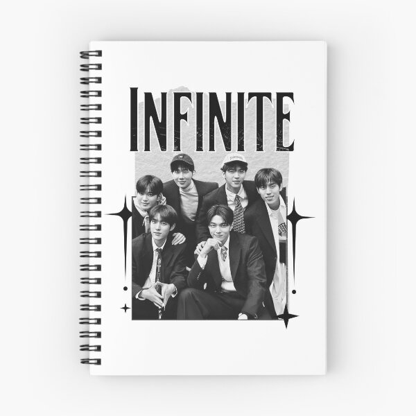 Item preview, Infinite Kpop Boy group Scrapbook Collage Cozy Y2K Vintage Design designed and sold by HELL0WBELLO.