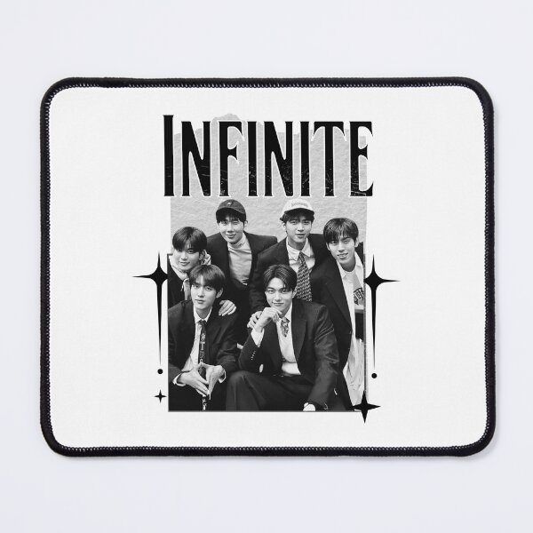 Item preview, Infinite Kpop Boy group Scrapbook Collage Cozy Y2K Vintage Design designed and sold by HELL0WBELLO.